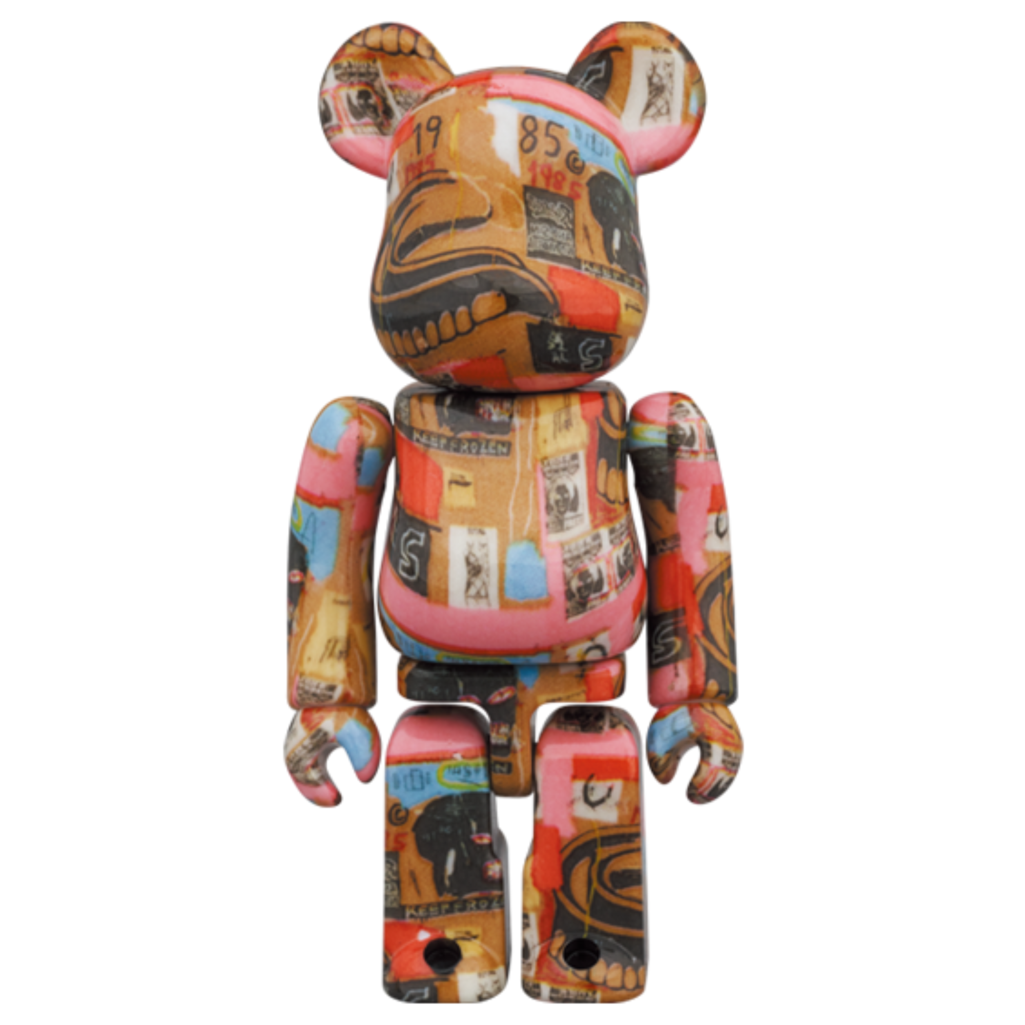 BE@RBRICK Warhol × Basquiat “New Flame” – arte urbana