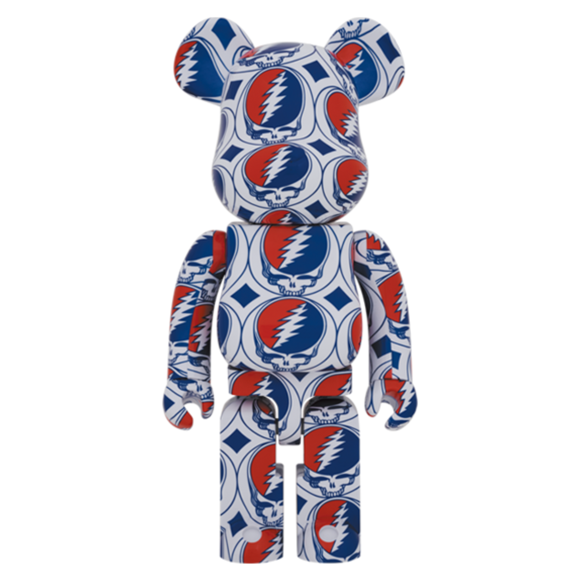 Bearbrick GRATEFUL DEAD 1000％ Be@rbrick Grateful Dead Dancing Bear 1000% – Exclusivo Icone