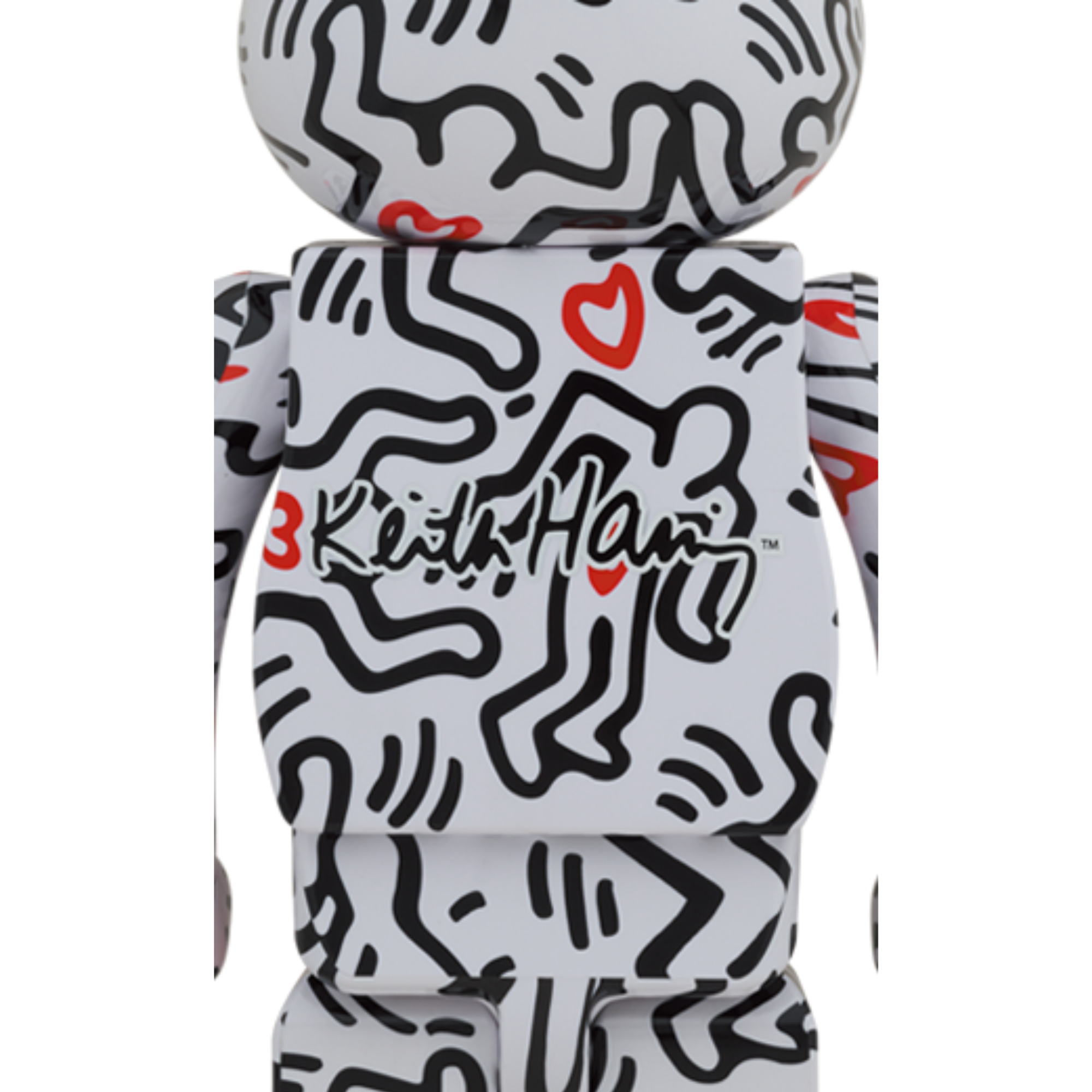 BE@RBRICK Keith Haring #8 – arte urbana que dança na sua