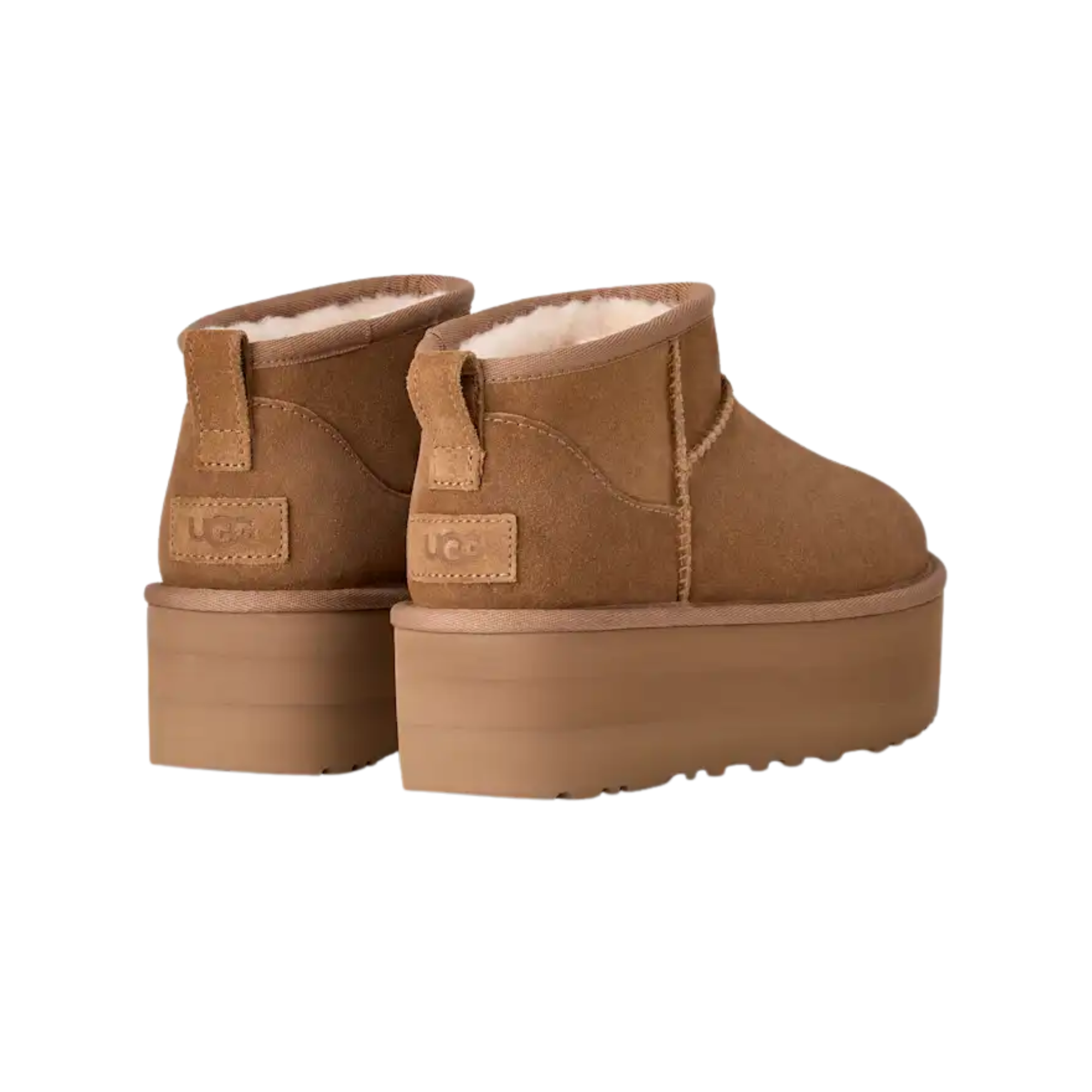 Bota UGG Classic Ultra Mini Platform 'Chestnut' Feminino 1135092