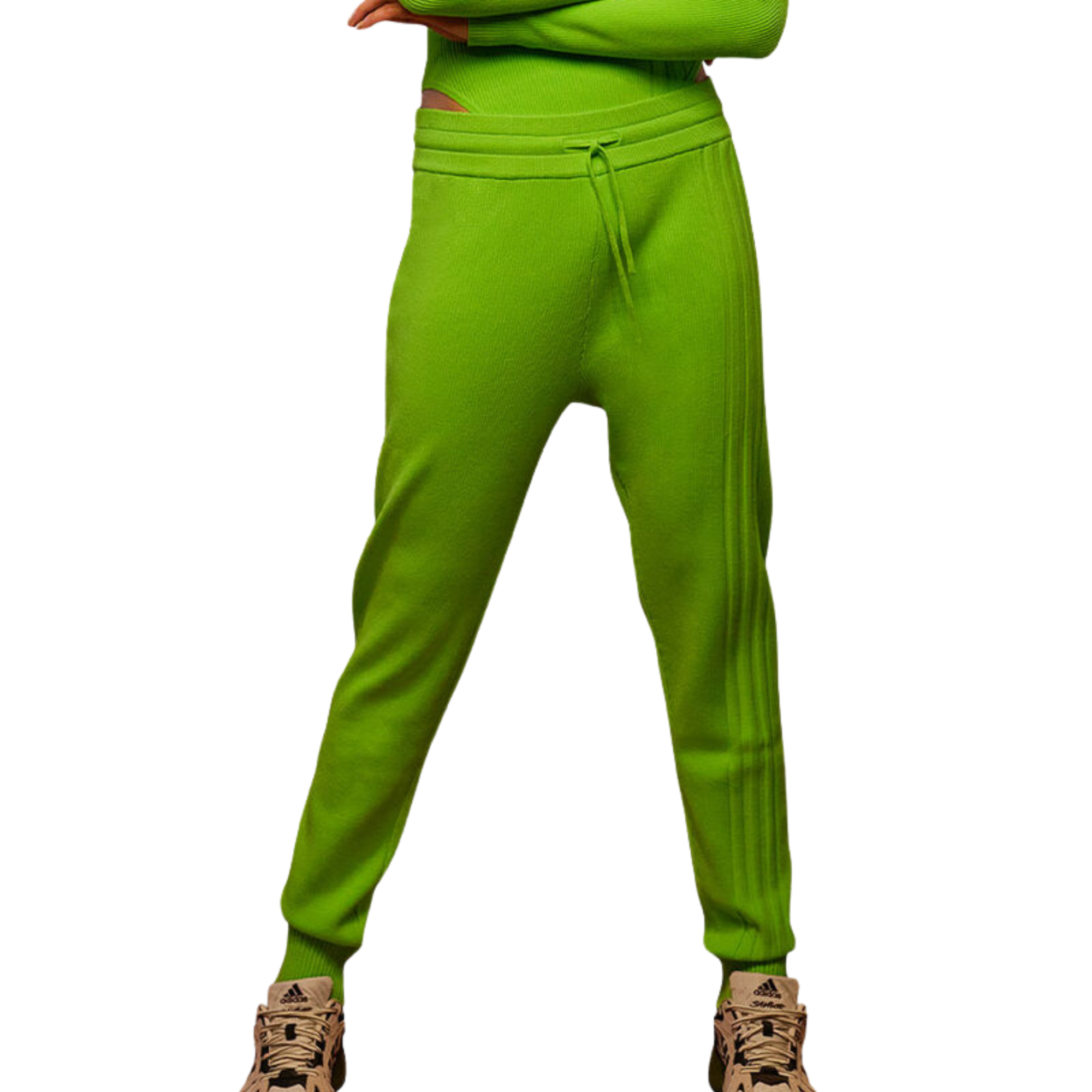 Macaquinho Adidas x Ivy Park Knit Verde |HC5967
