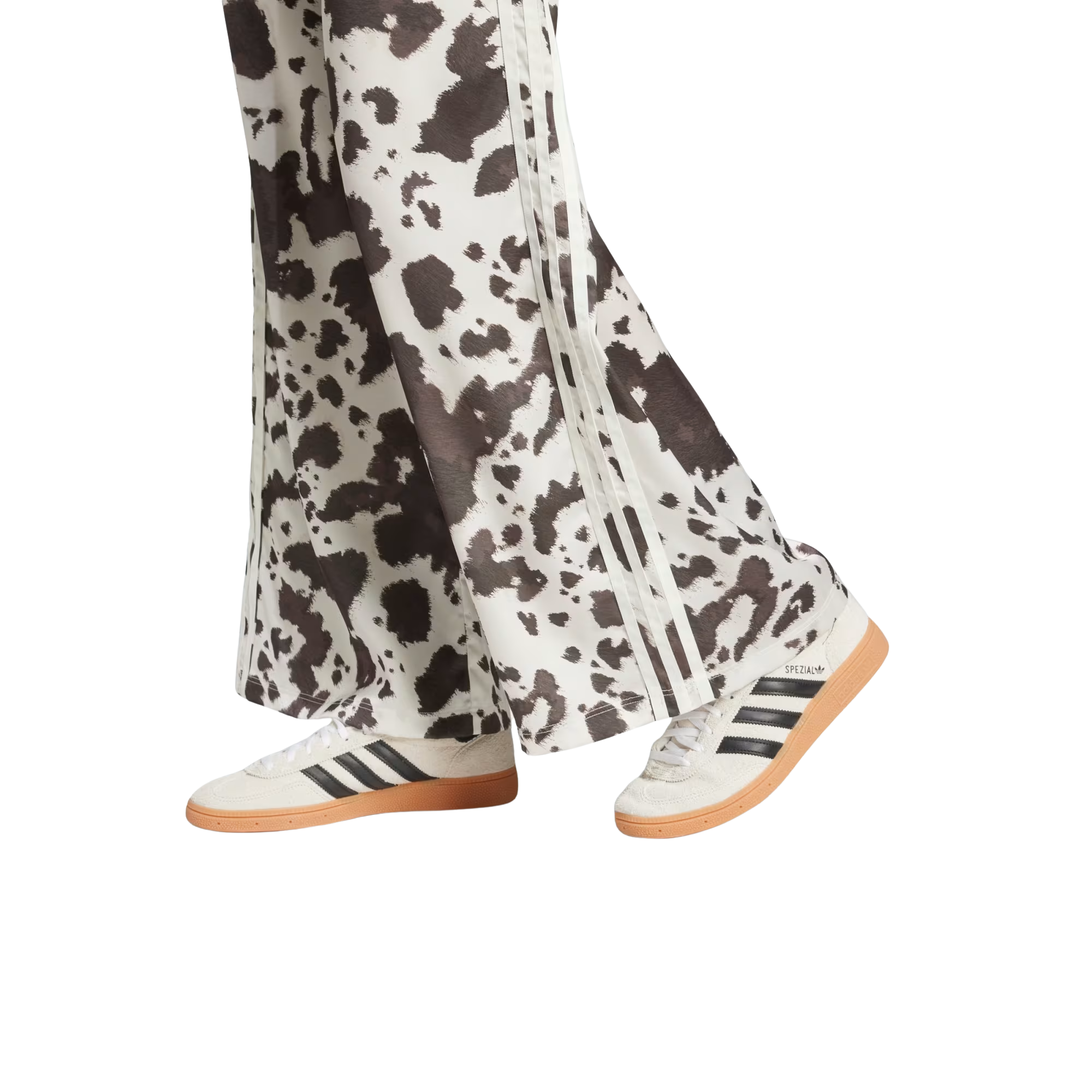 Calca Adidas Originals Wide Leg 'Black/Multicolor' Feminino KA2668