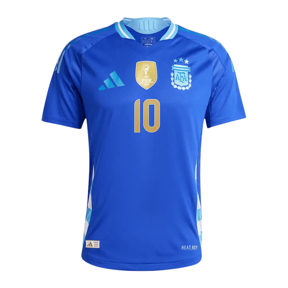 Camisa Adidas Argentina II 10 Authentic 'BLACK' KH3935 Sneakers