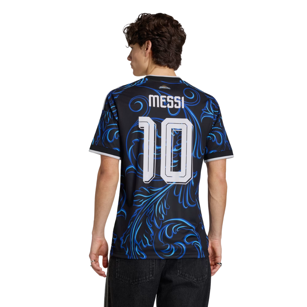 Camisa Adidas II Messi Seleção Argentina 26 'BLACK/LUCID BLUE