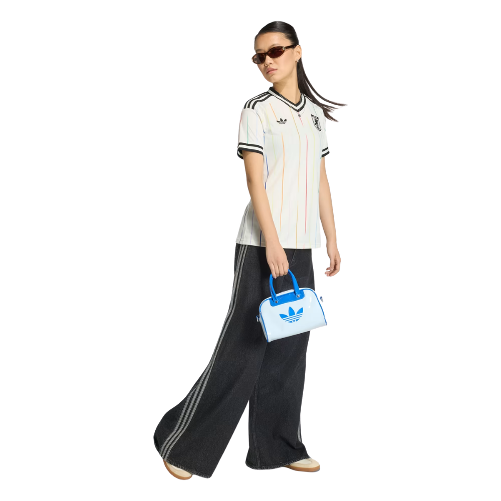 hajism1969　2本 Camisa Adidas Japão II 'White' Feminina JZ9699