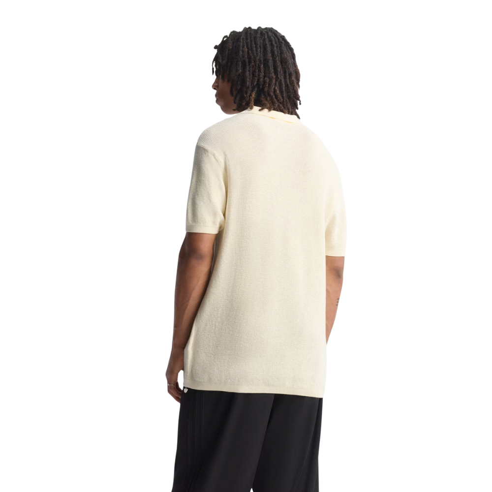 Camisa Polo Adidas Premium 'Cream White' Masculino JV7596 Sneakers