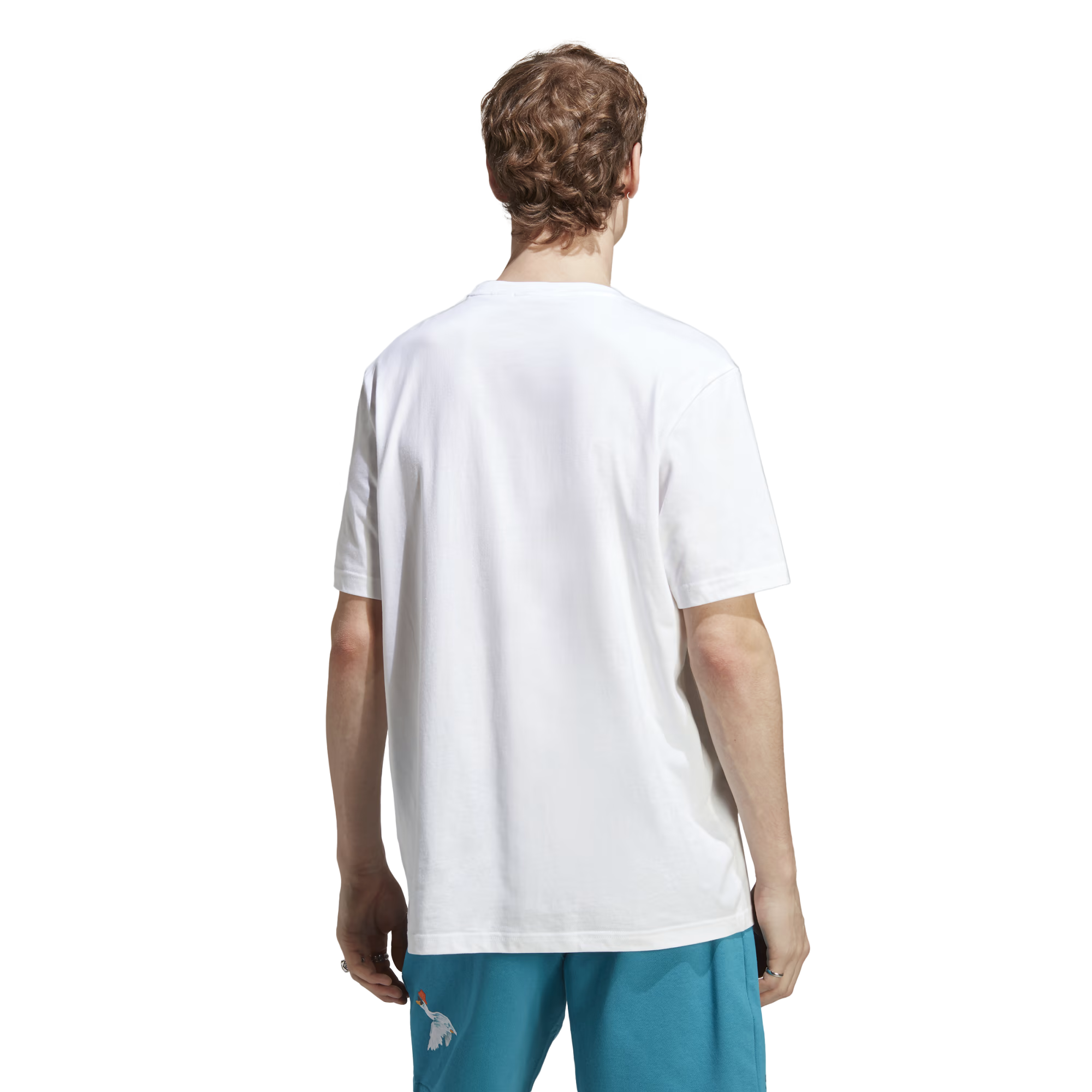Camiseta Adidas Adventure Graphic Branca Masculina |HZ1145