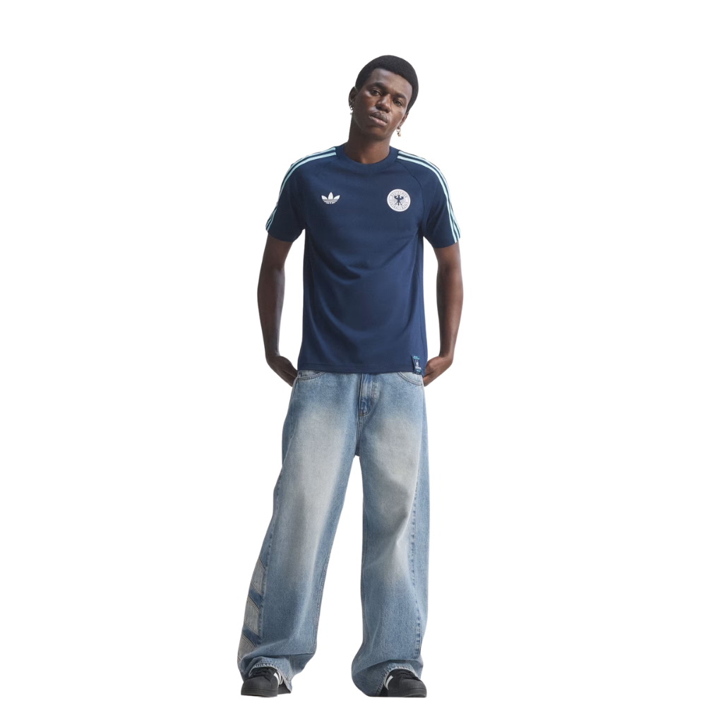 Shorts Adidas Alemanha Originals 'COLLEGIATE NAVY' Masculino