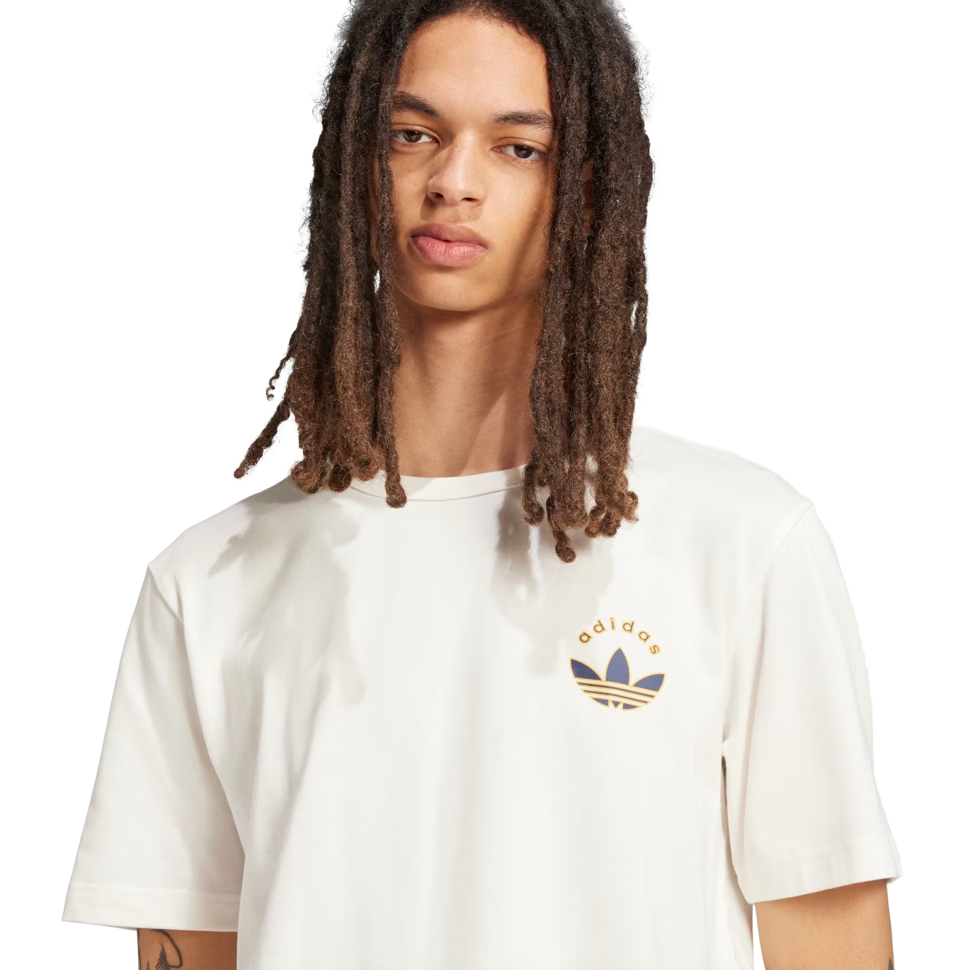 Camiseta Adidas GRFX Sport Branca Masculina |IW3252