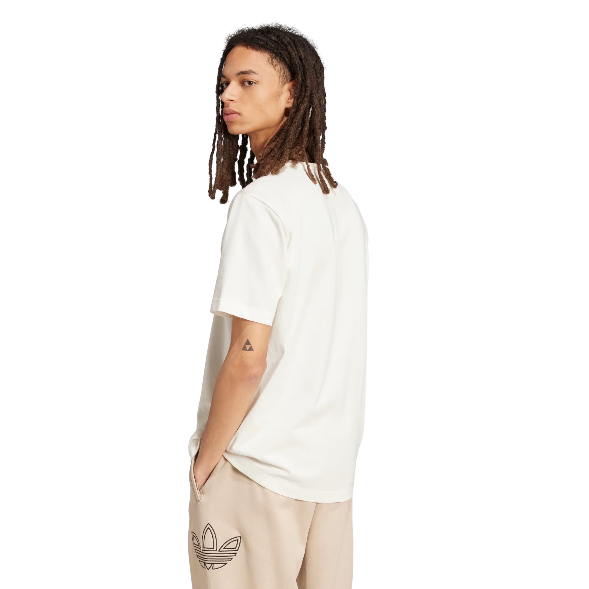 Camiseta Adidas GRFX Sport Branca Masculina |IW3252
