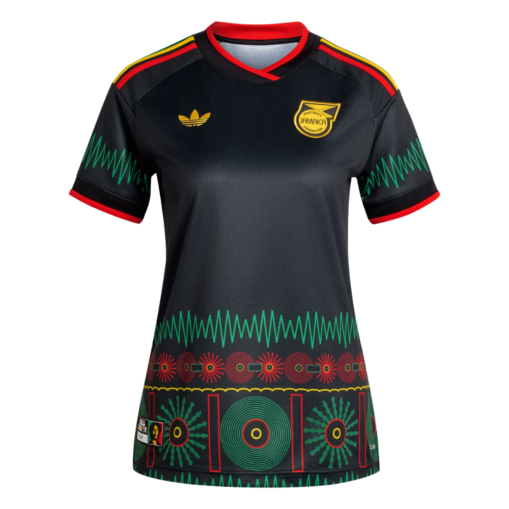 Camiseta Adidas II Jamaica 26 X Bob Marley 'BLACK' Masculina