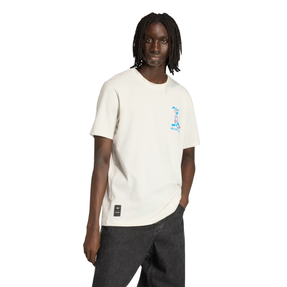 FIFAドジャースコラボTシャツXL Camiseta Adidas Mascote Striker Copa do Mundo da Fifa 26 KB6216