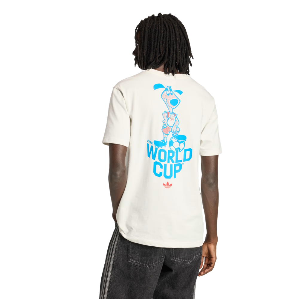 FIFAドジャースコラボTシャツXL Camiseta Adidas Mascote Striker Copa do Mundo da Fifa 26 KB6216