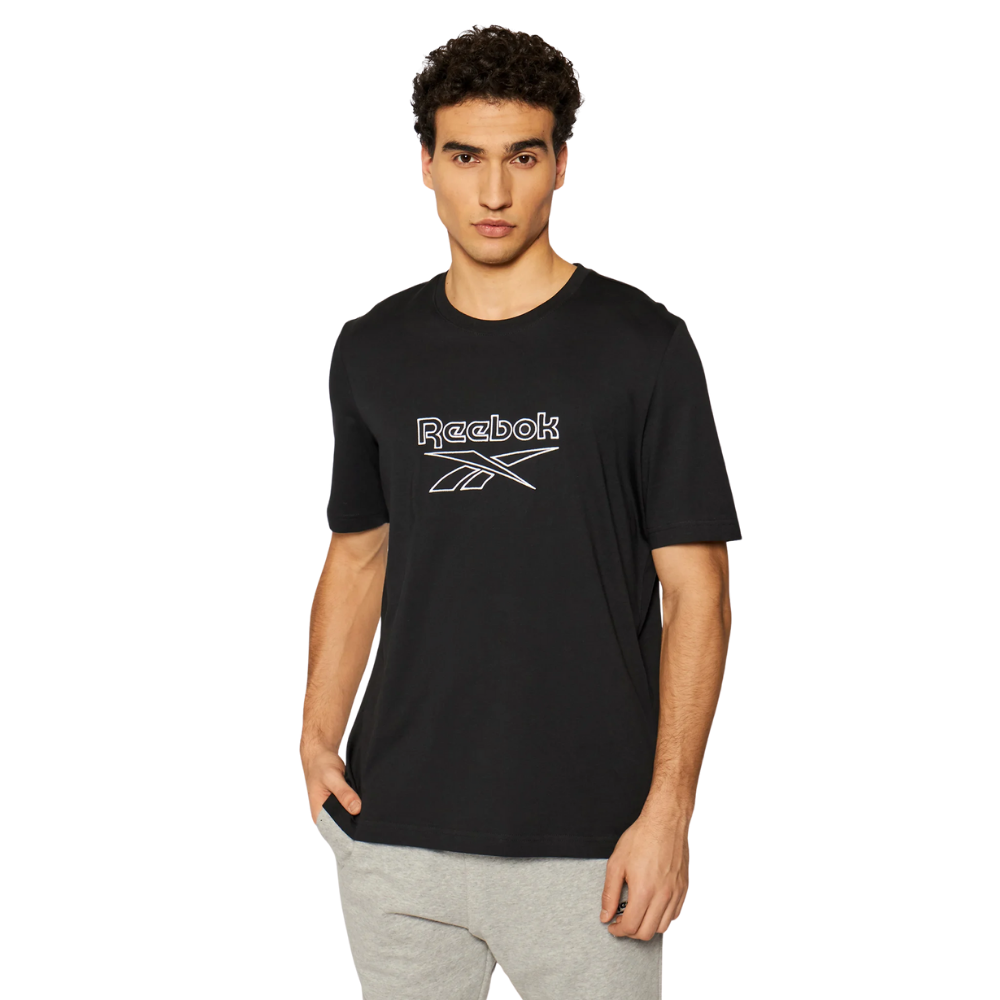 Camiseta Reebok Classics Vector 'Black' Masculino GU3886