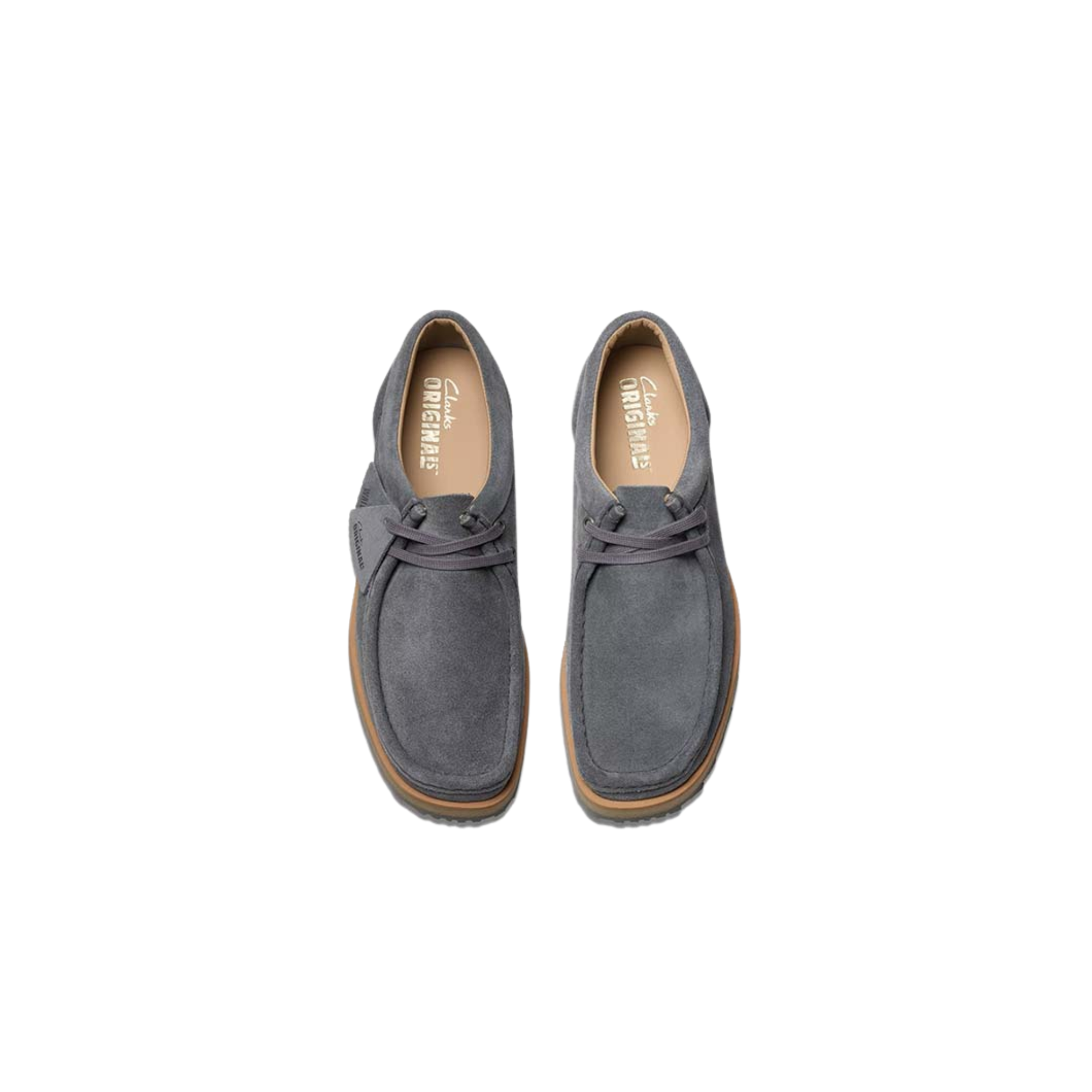 Clarks originals Walla Scout Lo Grey Suede Masculino |26180628