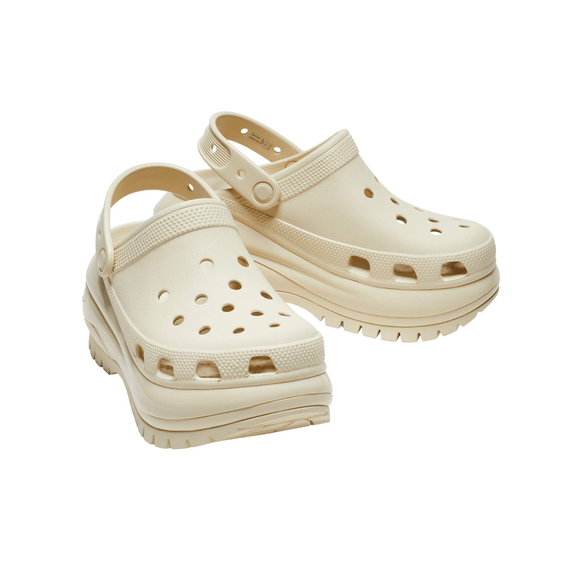 by itsu  Crocs Classic Mega Crush Clog Feminino |207988-2Y2