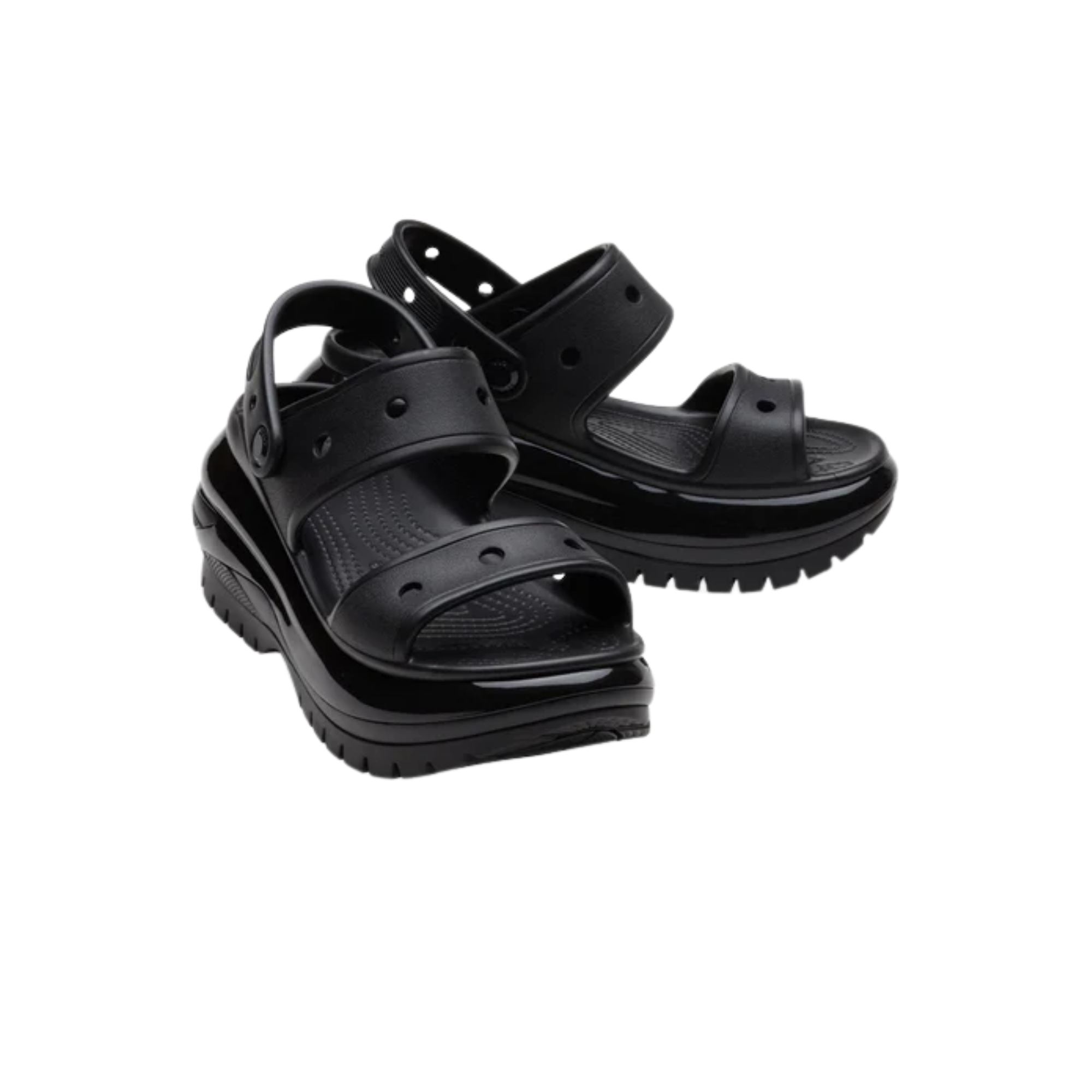Crocs Classic Mega Crush Preto Feminino |207989-001