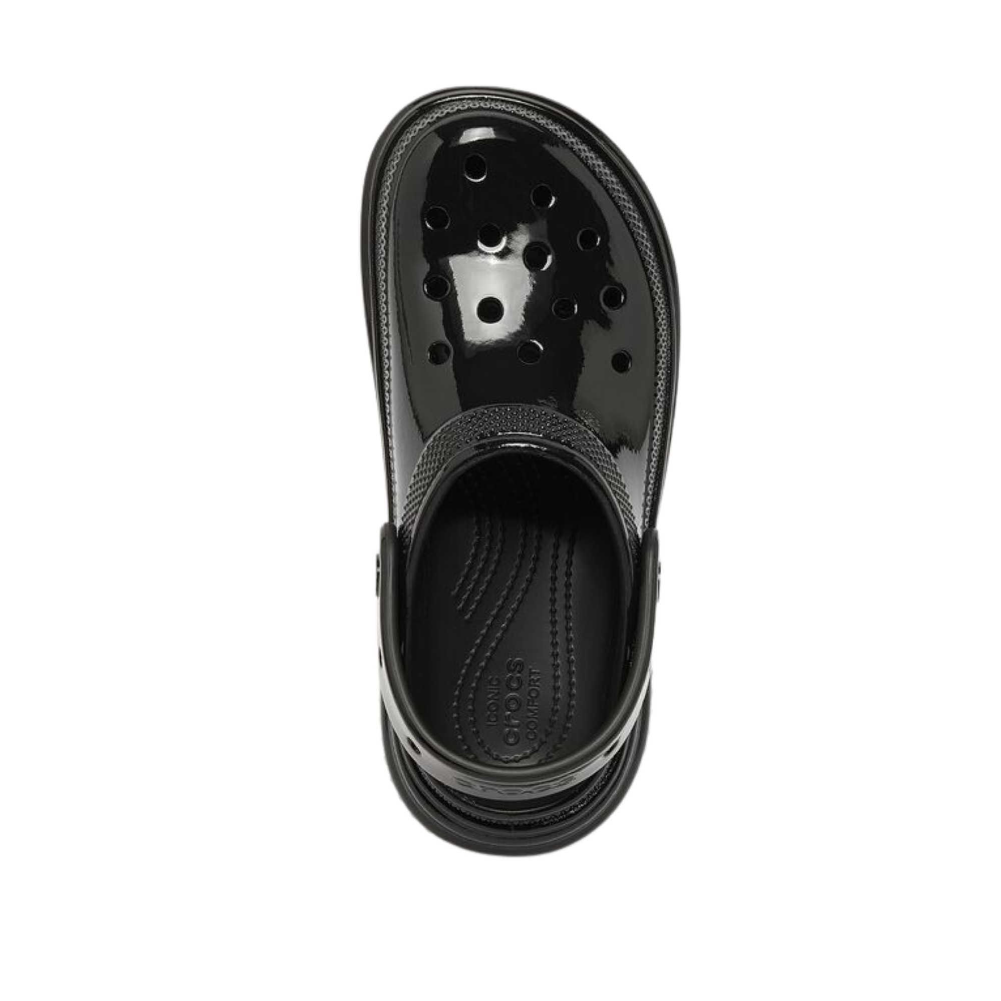 Crocs Stomp High Shine Clog Preto Feminino |209568-001