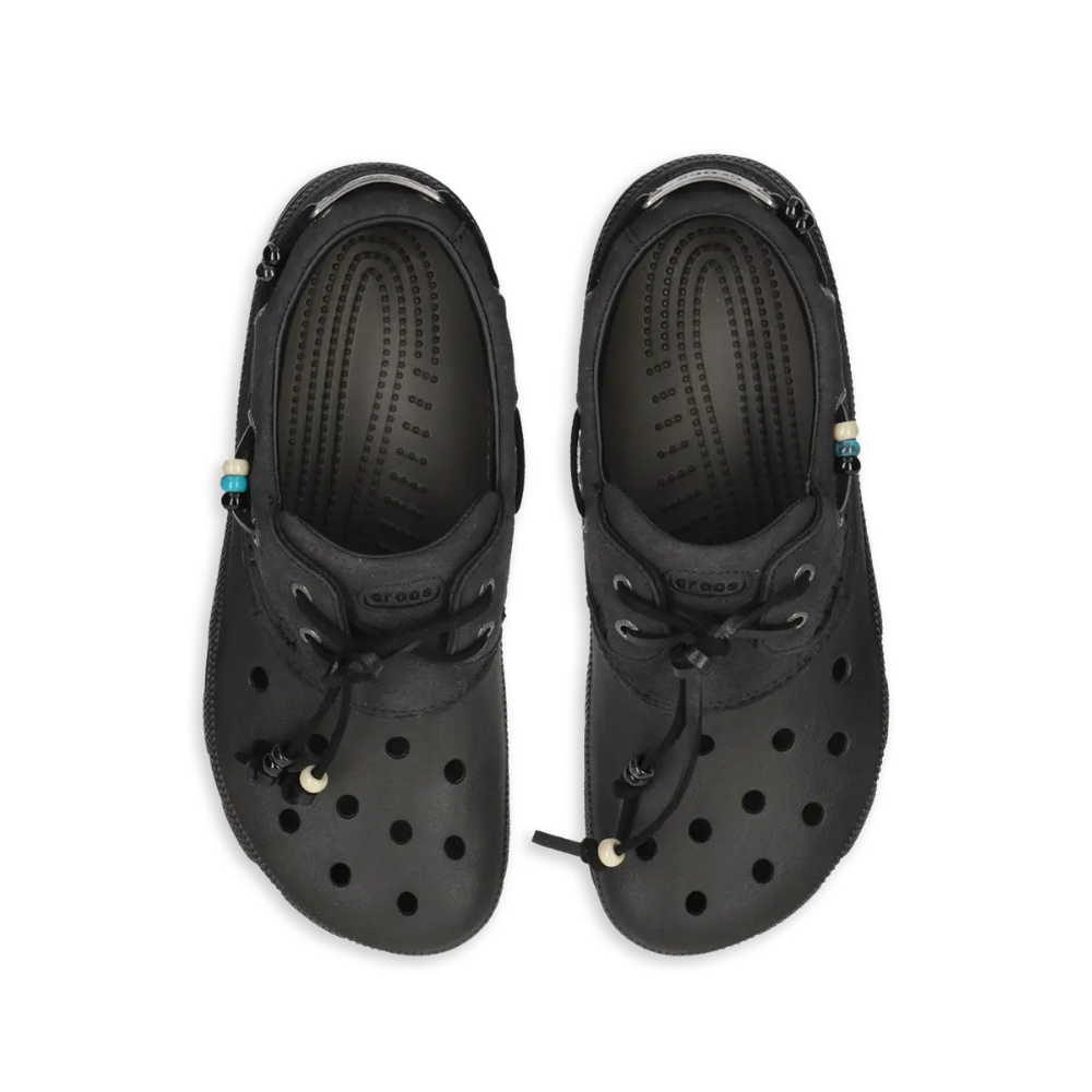 Crocs x Classic Luxe Boat Shoe 'Dark Cocoa' Feminino 213435-2ME