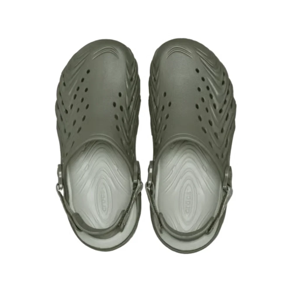 Crocs x Echo II Chrome 'Silver Chrome' Feminino 213780-1ZY
