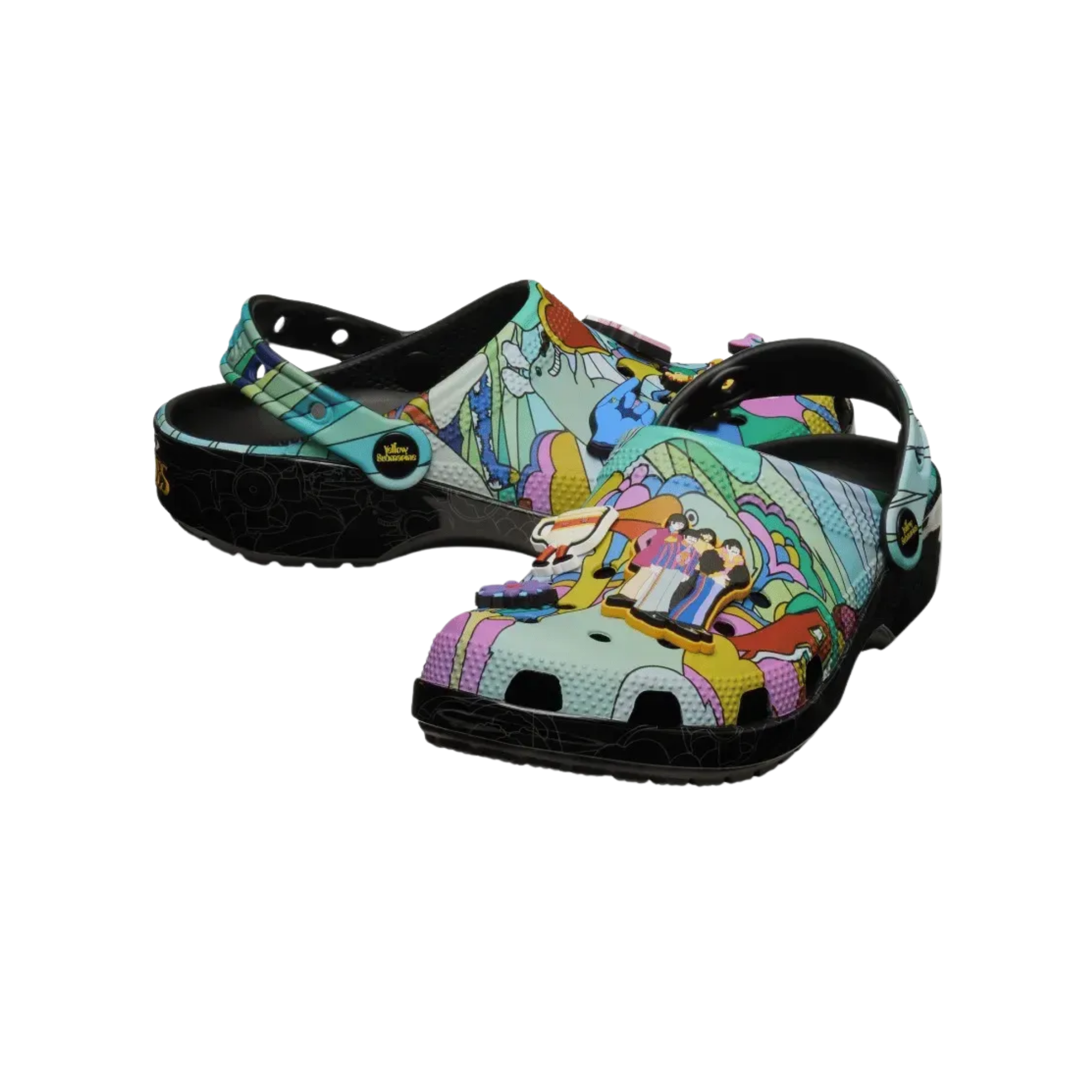 Crocs Beatles Pepperland Feminino – Edição Limitada – somente na