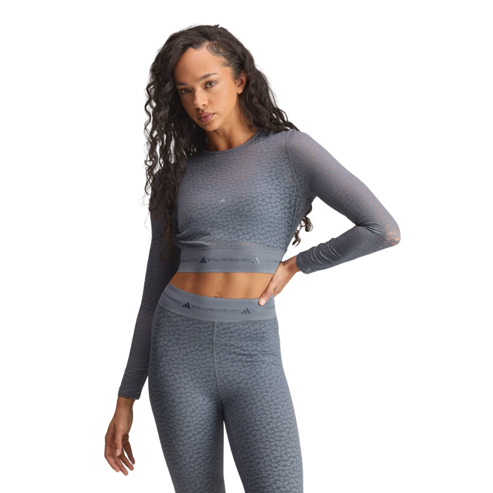 Cropped Adidas Manga Longa STELLA MCCARTNEY 'ONIX' KC1819 Sneakers