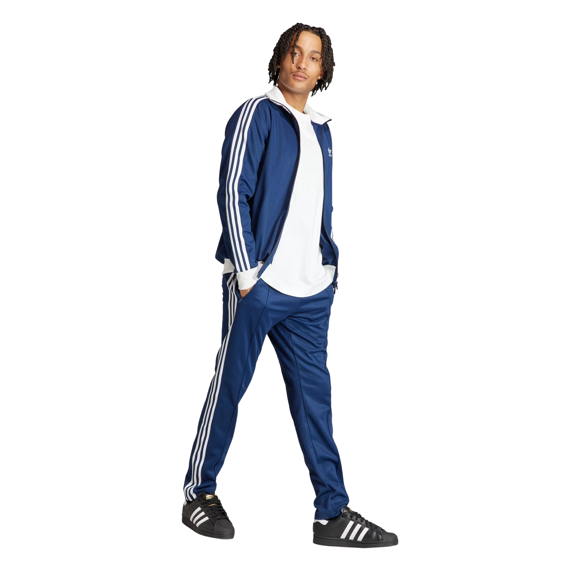 Jaqueta Adidas Adicolor Classics Beckenbauer Azul Masculina |IP0418