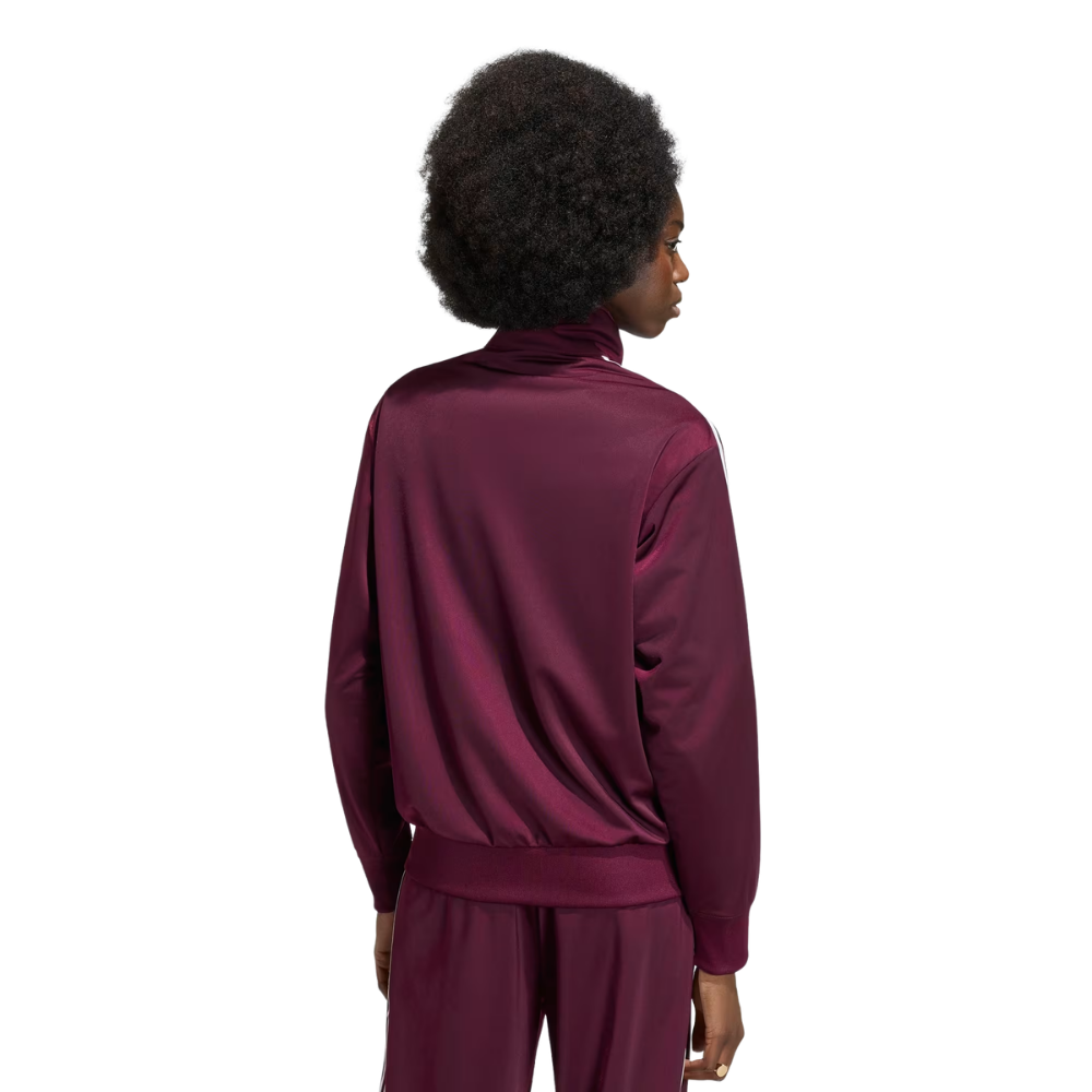 Jaqueta Adidas Firebird Tracktop 'Maroon' Feminino KZ2508