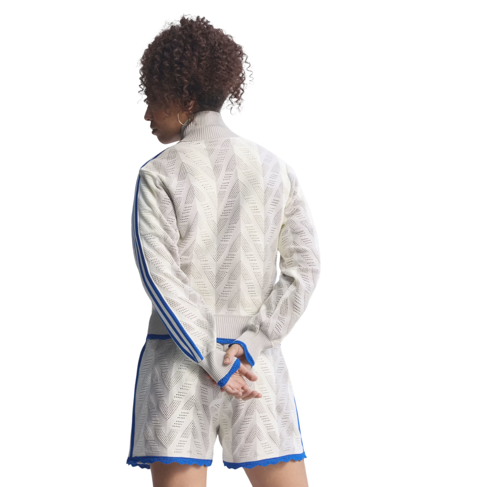 Jaqueta Adidas Firebird TT 'OWHITE/CHAPEA' Feminina KD6290