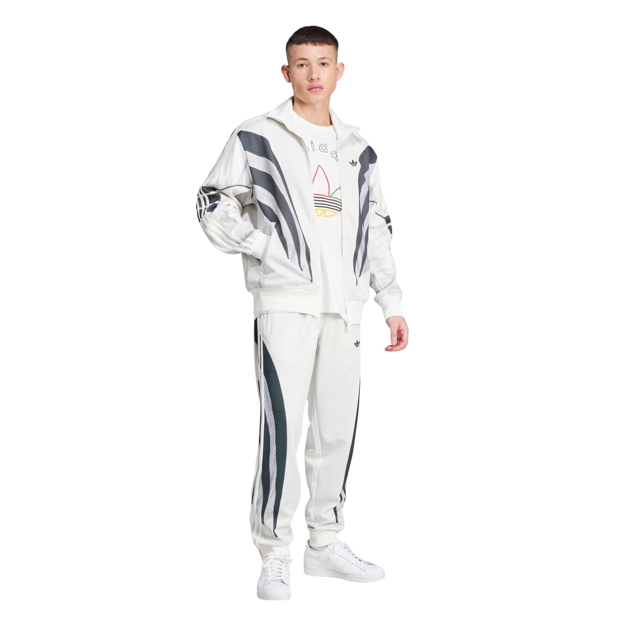 (user_f82c574c)adidas プレミアム Q3 Jaqueta Adidas Masculina Premium Q3 Print |IZ1640