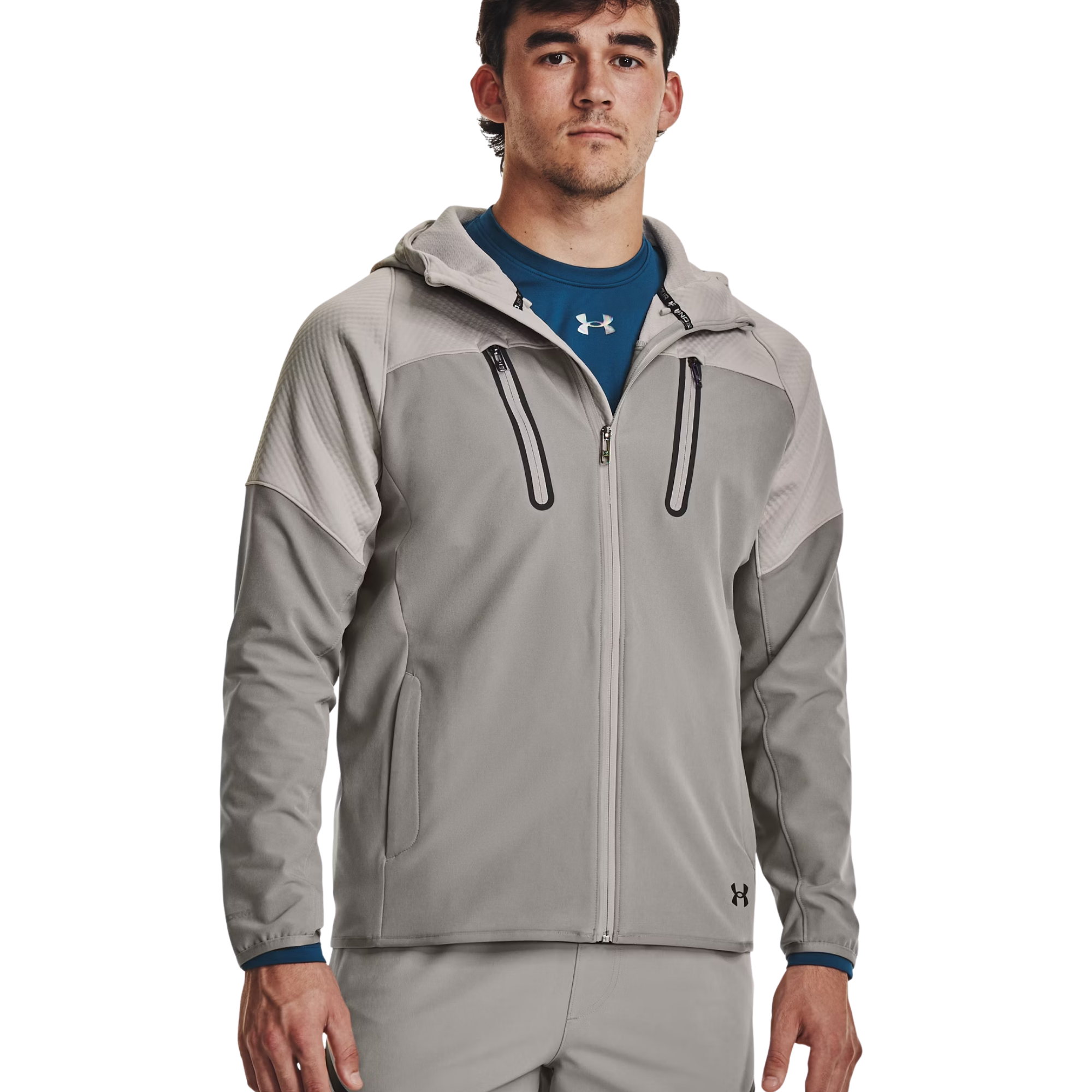 Jaqueta Under Armour Swacket Cinza Masculina |1374630 é na Sunika!