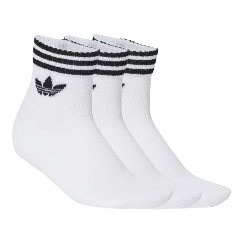 Meia Adidas Tref Ank 3P Branca |JV7435 Sneakers Originais Sunika