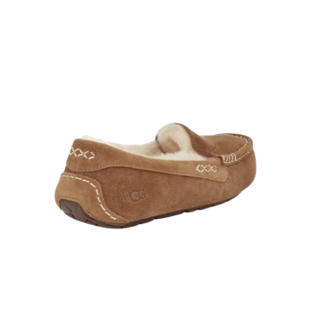UGG ANSLEY ブラウン モカシン 23cm Mocassim UGG Ansley 'Chestnut' Feminino 1106878-CHE