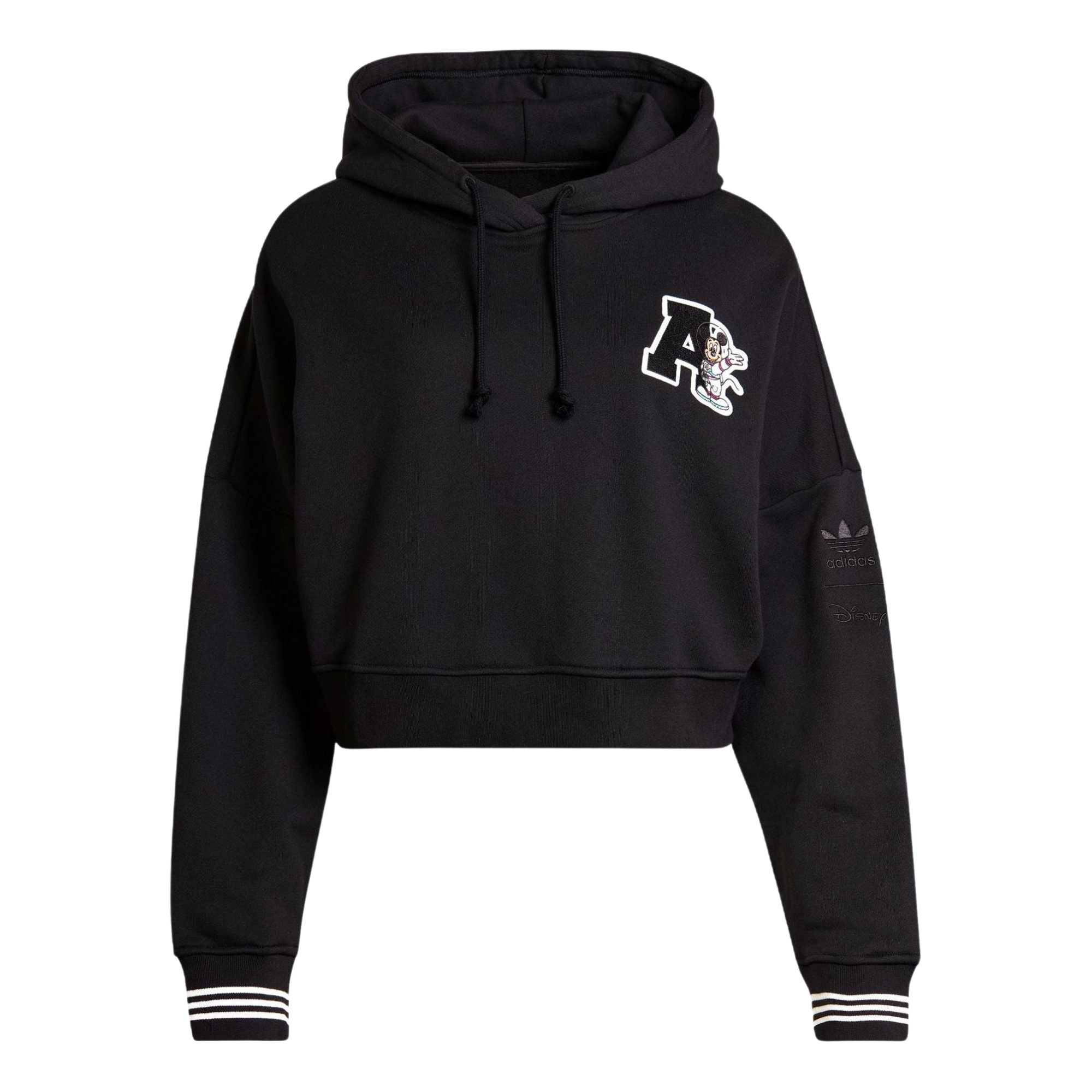 Moletom Adidas x Disney Mickey Preto Feminino |HL9056