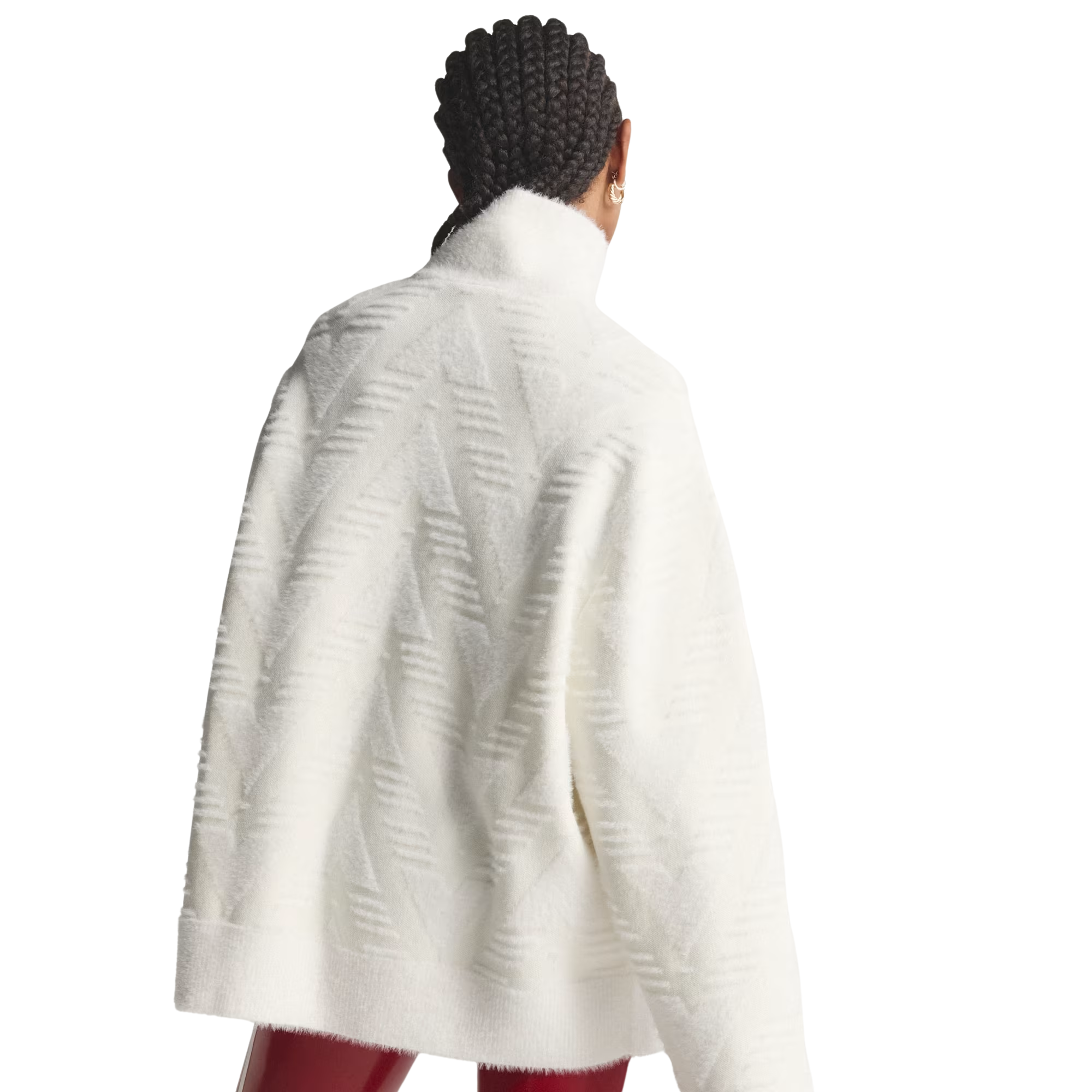 Sueter Tricot Adidas Knit HZ 'Off White' KE1298 Sneakers Originais