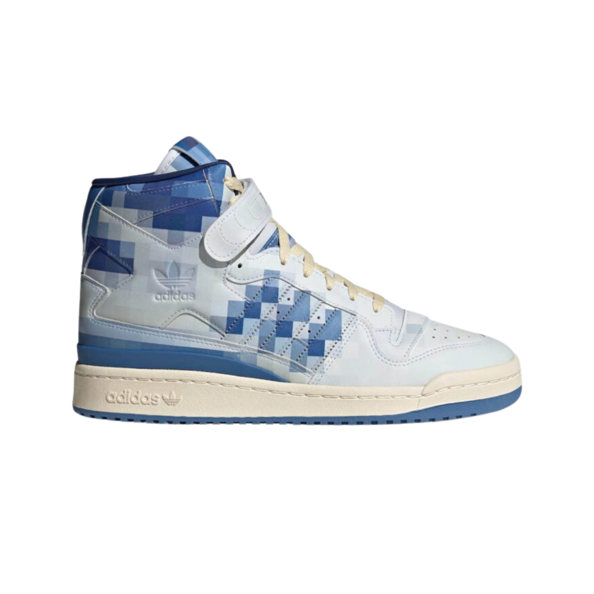 Tênis Adidas Forum 84 Hi Branco/Azul Masculino |ID7440