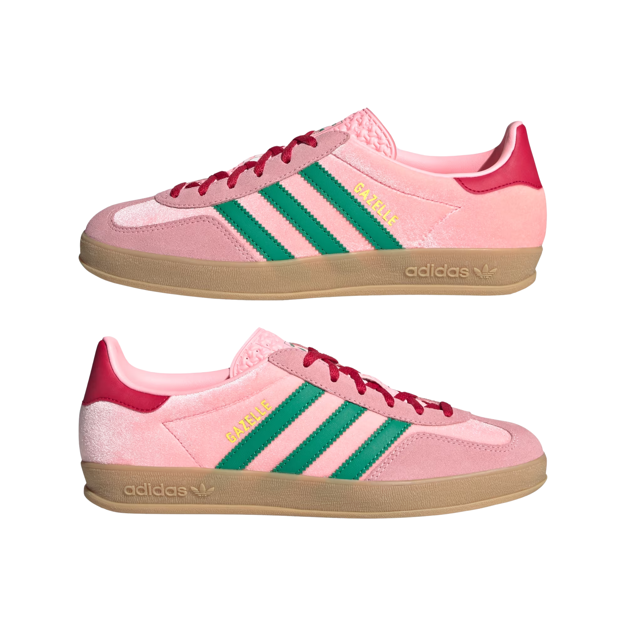 Tênis Adidas Gazelle Indoor Rosa 34-40 |JI2713 Com frete grátis e