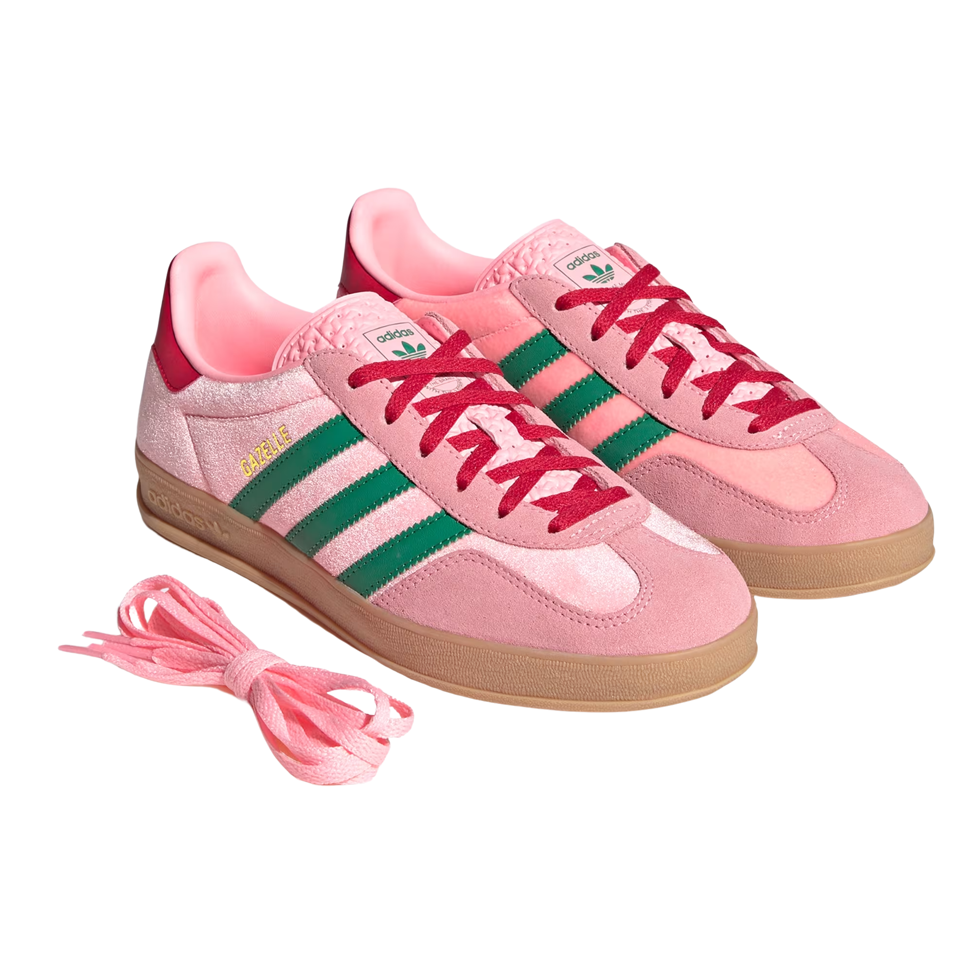 Tênis Adidas Gazelle Indoor Rosa 34-40 |JI2713 Com frete grátis e