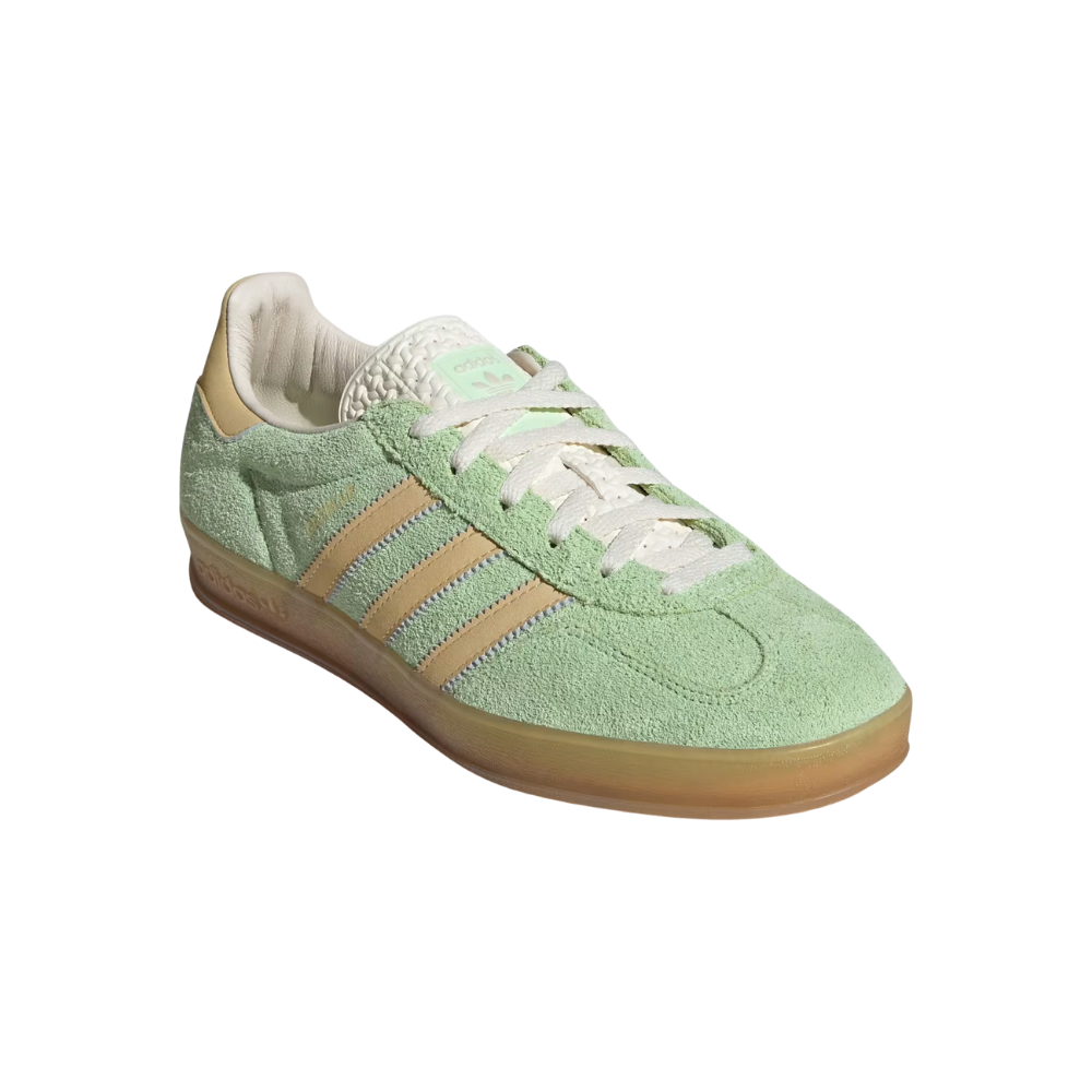 YETEミントグリーン Tenis Adidas Gazelle Indoor Verde Feminino IE2948 Sneakers
