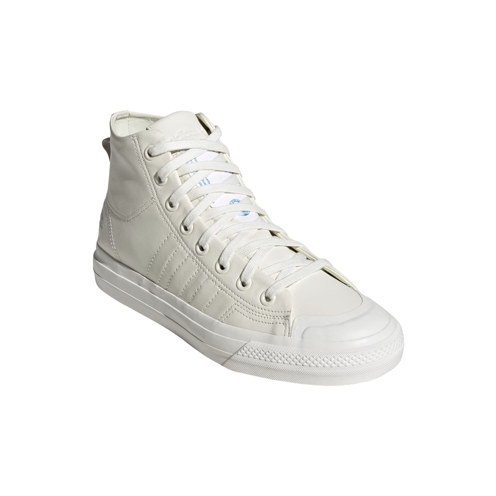 Tênis Adidas Nizza HI RF Off White Masculino EF5756