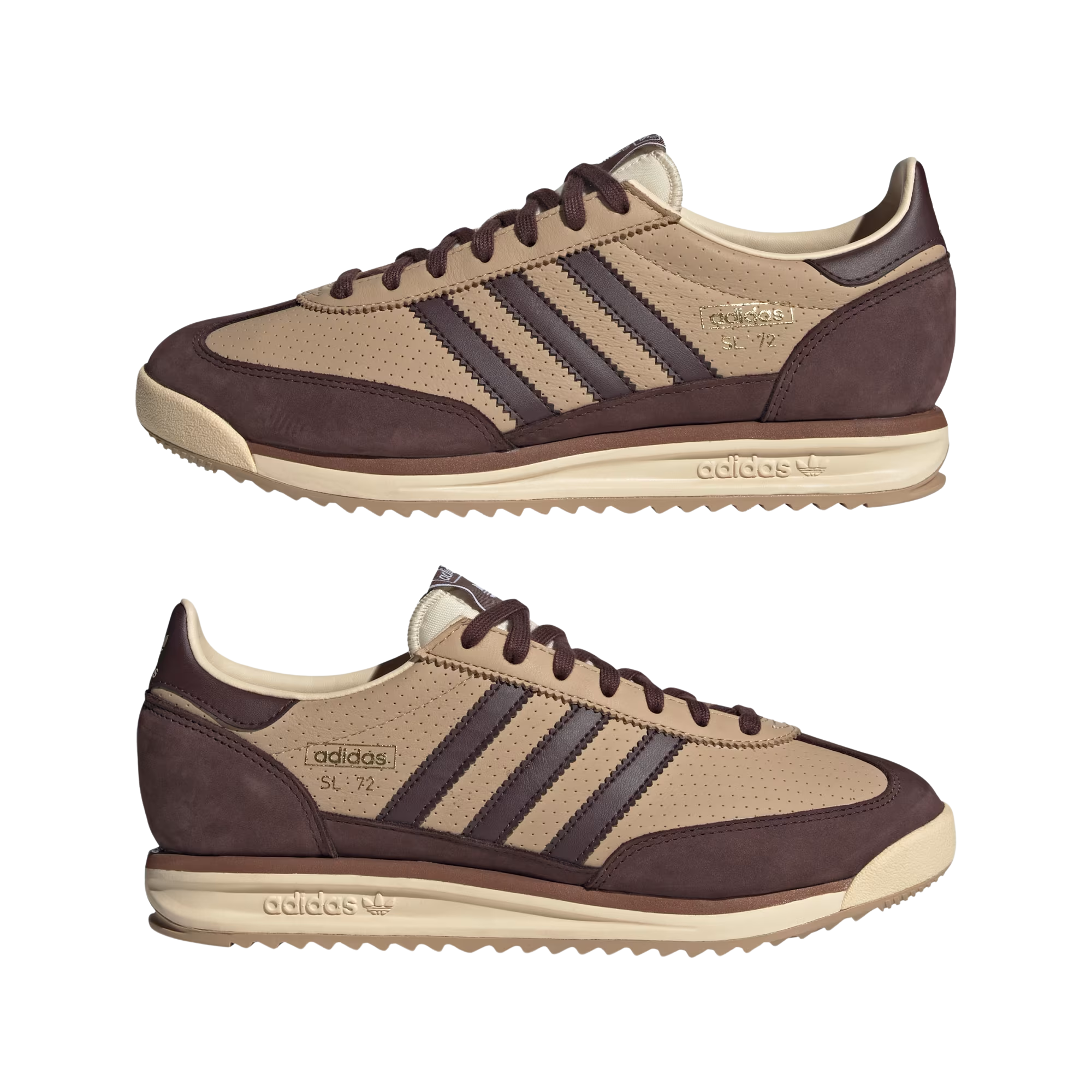 Tenis Adidas SL72 RS Marrom Feminino |JH5095 Sneakers Originais Sunika