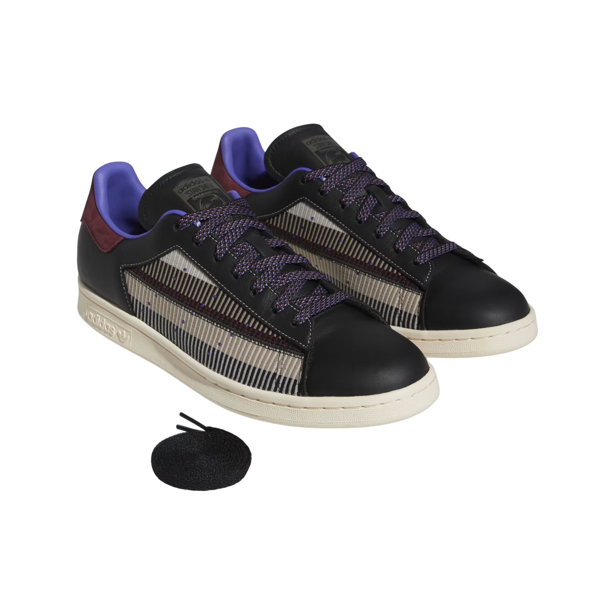 Tênis Adidas Stan Smith Patchwork Preto Masculino HP5357