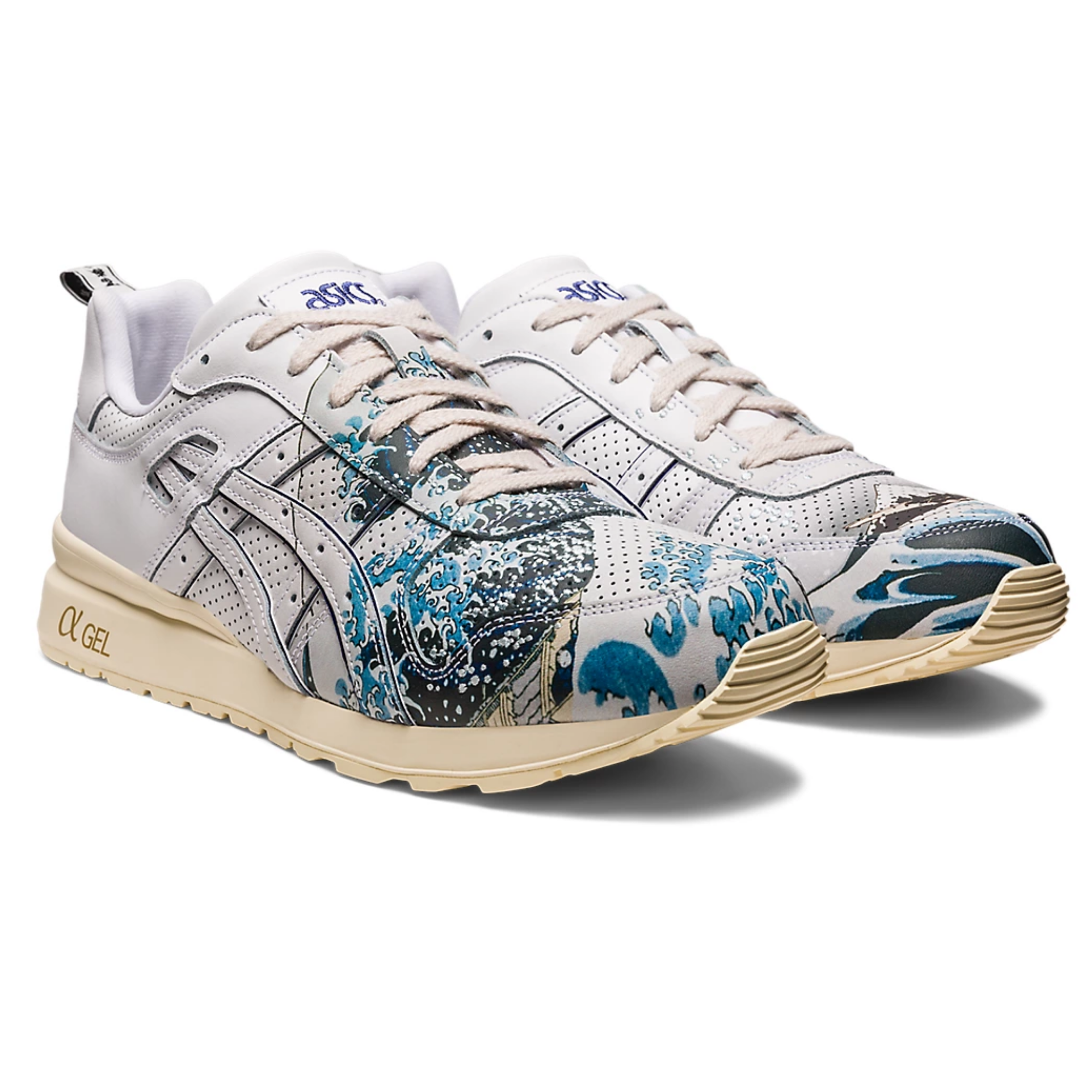 Tênis Asics GT-II x Hokusai The Great Wave Off Kanagawa