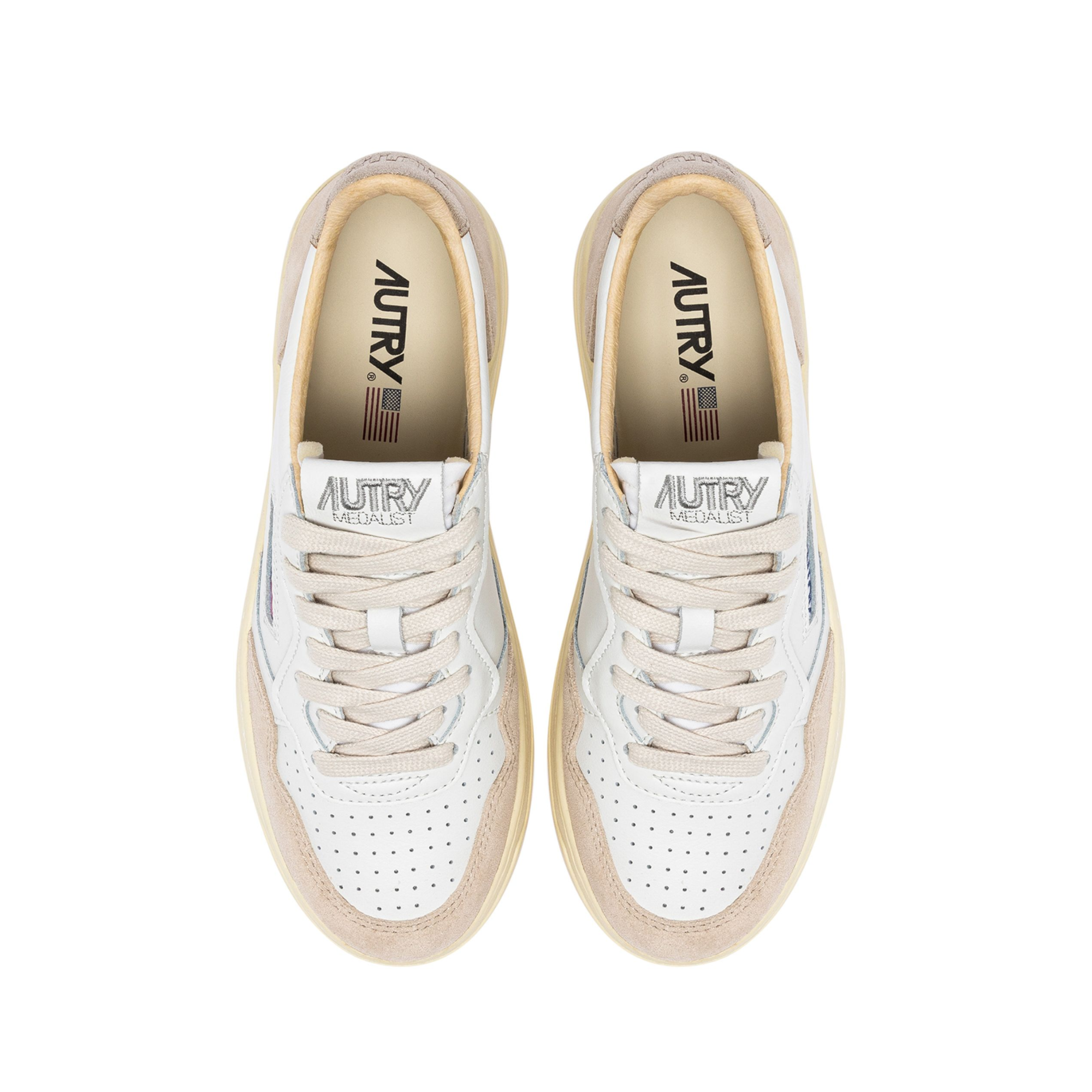 Tenis Autry Medalist Low Feminino LS75 Sneakers Originais Sunika