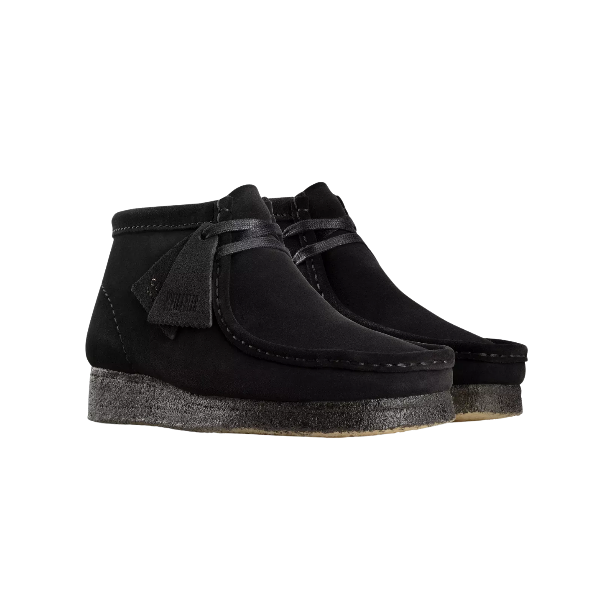 Clarks 黒 Tenis Clark Originals Wallabee Preto Feminina |26155521 Sneakers