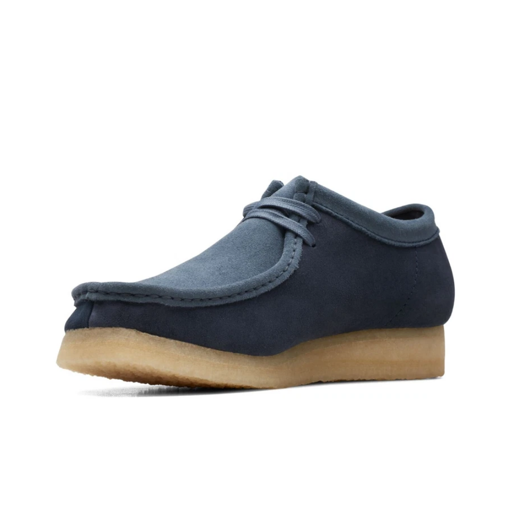 Tênis Clarks Originals Wallabee Azul Masculino 26172398