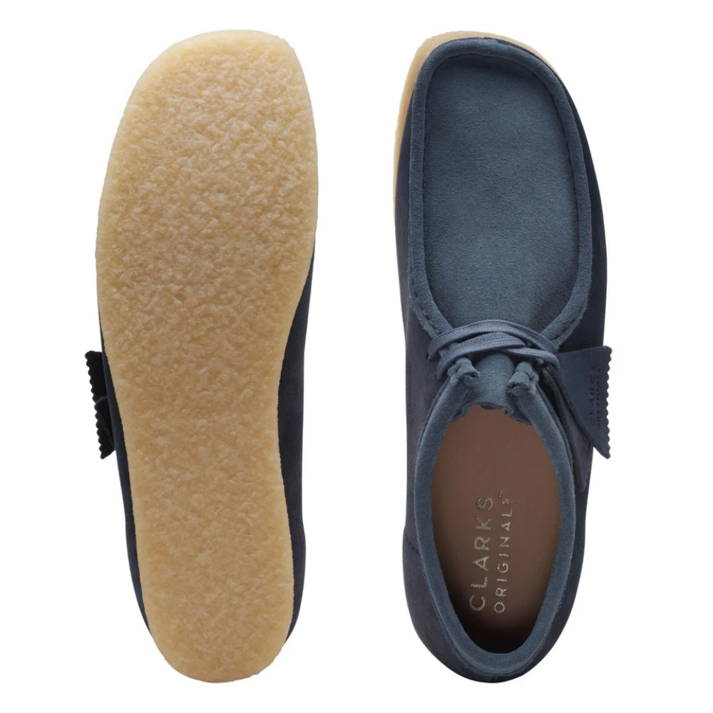 Tênis Clarks Originals Wallabee Azul Masculino 26172398