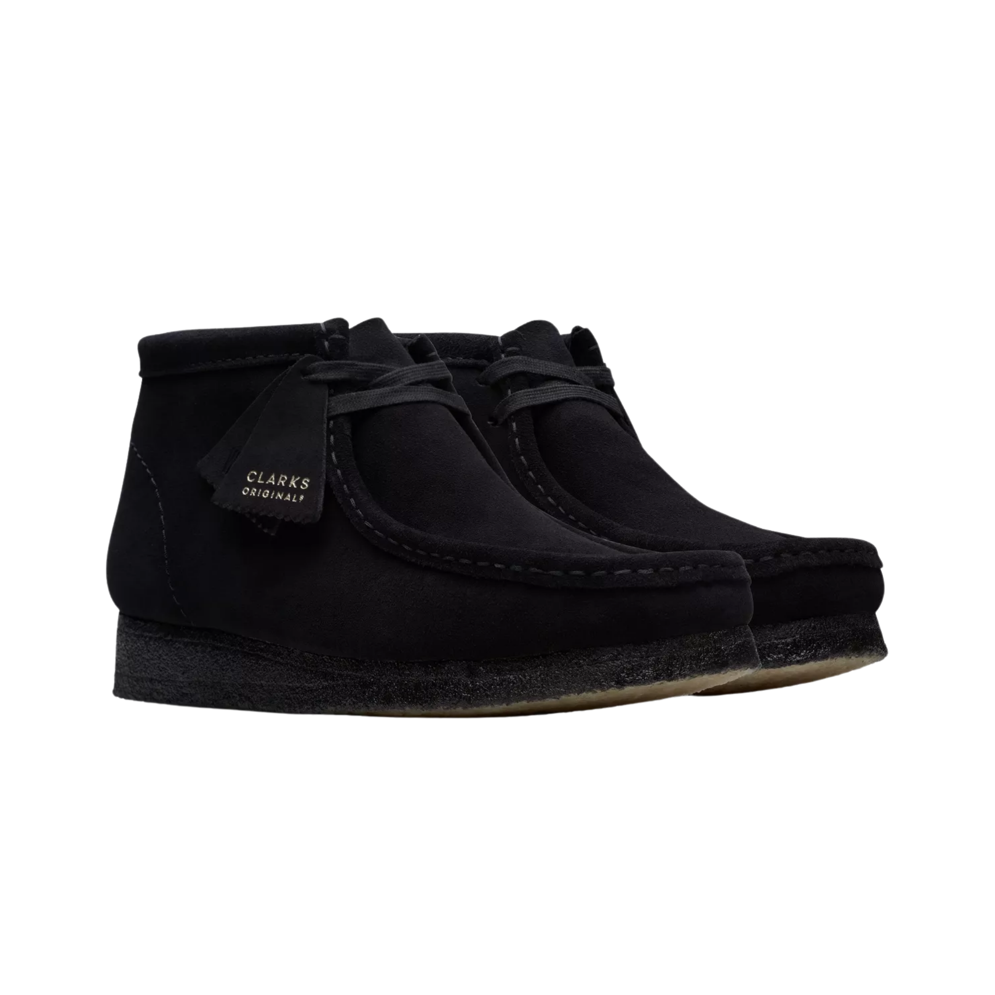 Tênis Clarks Originals Wallabee Preto Masculino |26155517
