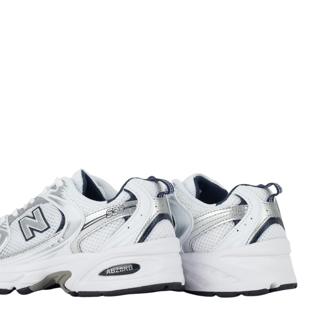 Tenis New Balance 530 'White/Silver' Feminino MR530SG Sneakers
