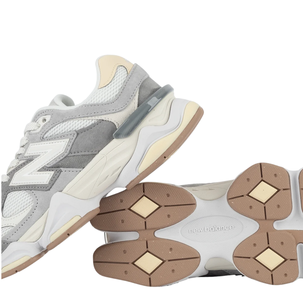 Tênis New Balance 9060 Cinza Feminino U9060AUB | é na Sunika!